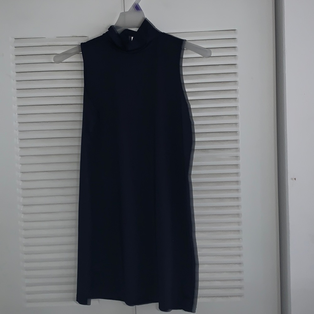Navy top or mini dress